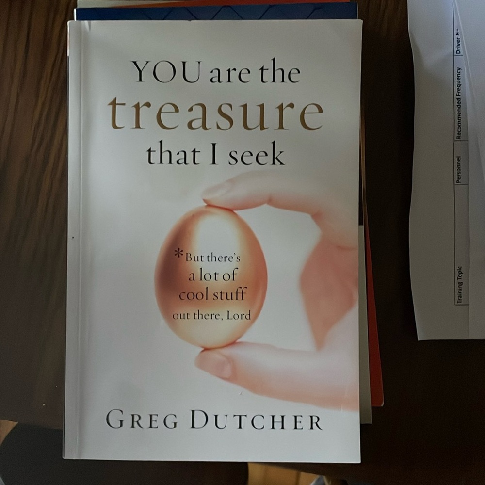 “You Are The Treasure That I Seek” book